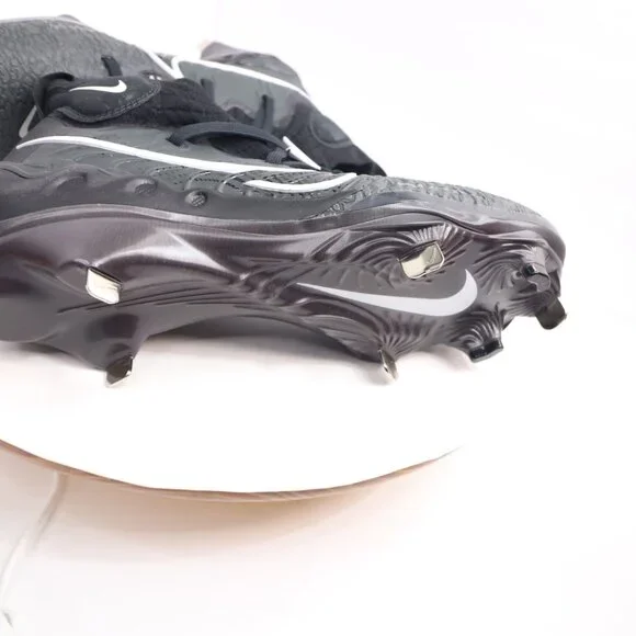 Nike Alpha Huarache NXT Black Metal Baseball Cleats Men's size us 7 - Picture 8 of 9